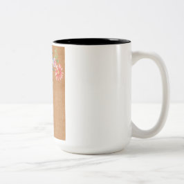 Birds-Kaffee-Tasse Zweifarbige Tasse
