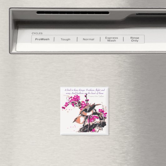 "Birds"-Magnet Magnet (In Situ (Geschirrspüler))