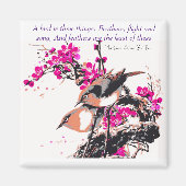 "Birds"-Magnet Magnet (Vorne)