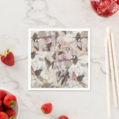 Birds & Music Paper Collage Paper Napkins Serviette (Beispiel)