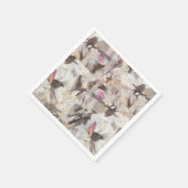 Birds & Music Paper Collage Paper Napkins Serviette (Ecke)