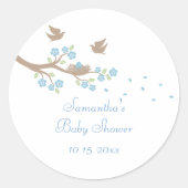 Birds Nest Baby Shooting Sticker (Vorderseite)