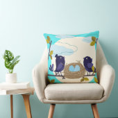 Birds Nest Throw Kissen (Stuhl )