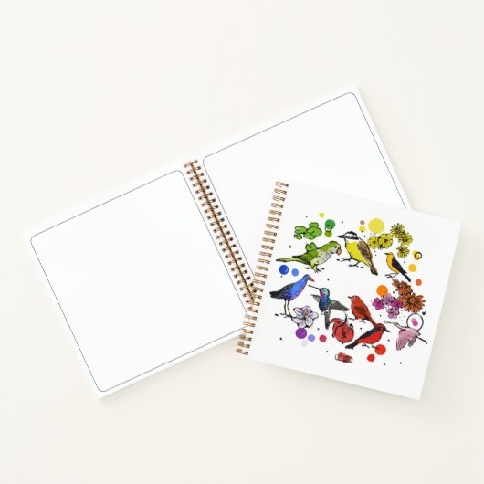 Birds notebook notizblock (Innenseite)