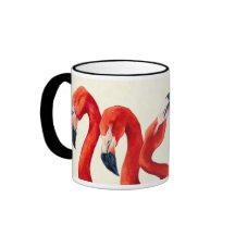 Birds of a Feather - Flamingo-Kaffee-Tasse