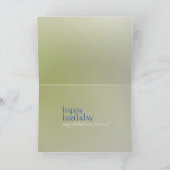 Birds of a Feather - Frauen in den Pfaufedern Karte (Innenseite)