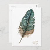 Birds of a Feather Postkarte (Vorne/Hinten)