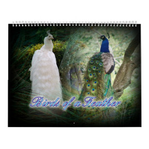 Birds- of a Featherpfau-Kalender Kalender