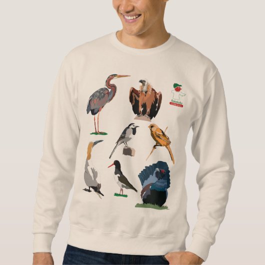Birds of Germany 1 Sweatshirt (Vorderseite)