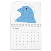 'Birds of Hope' Calendar 2026 Kalender (Mär 2027)