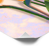 Birds of Paradise in Bloom Poster (Ecke)