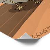 Birds of Prey Talon Contest Funny Poster (Ecke)