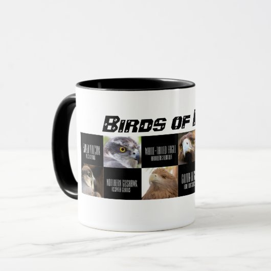 Birds of Prey Tasse (Vorderseite Links)