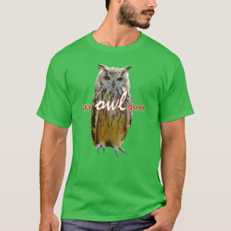 Birds Owls Memeel Vintage Freundin T-Shirt