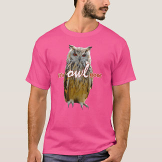 Birds Owls Memeel Vintage Freundin T-Shirt