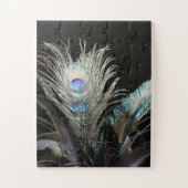 Birds Peacock Feathers Puzzle (Vertikal)