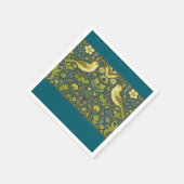 Birds-Pfeiler-Kerze Serviette (Ecke)