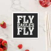 Birds Philadelphia Team Fly Eagles Fly Philfoot Serviette (Beispiel)