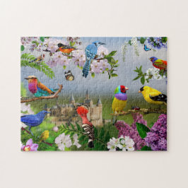 Birds-Puzzle Natur Kinder Geschenk Tiere Puzzle