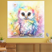 Birds-Regenbogen 2 Leinwanddruck (Insitu (Wohnzimmer))
