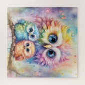 Birds-Regenbogen 4 Puzzle (Horizontal)