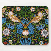 Birds & Strawberries William Morris Kunst & Kultur
