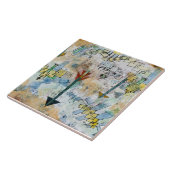 Birds Swooping Down and Arrows Fliese (Seite)