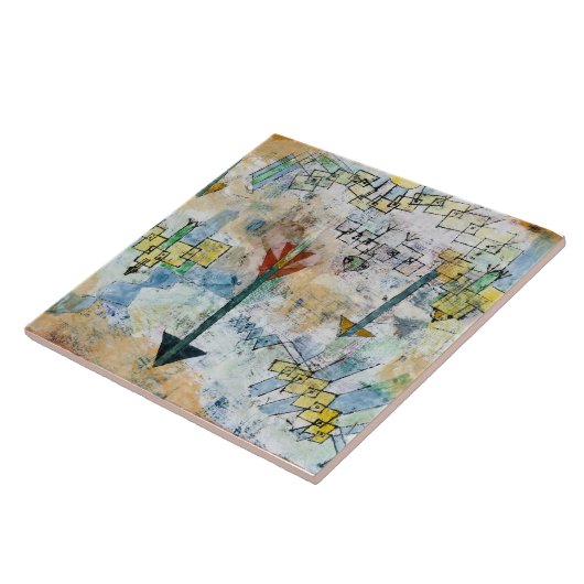 Birds Swooping Down and Arrows Fliese (Seite)