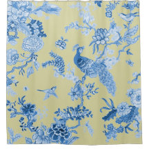 Birds_Toile_Blue u. Senf