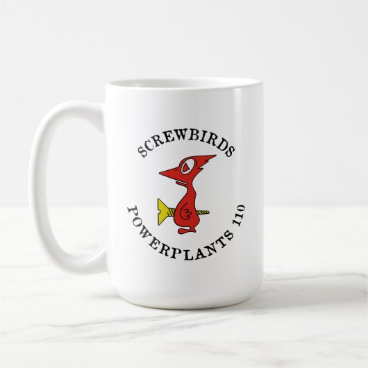 BIRDS VS-33 POWERPLANTS 110 KAFFEETASSE (Links)