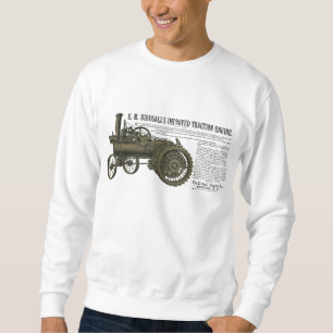 Birdsall's Steam Traction Motor 1889 Farm Traktor Sweatshirt