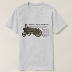 Birdsall's Steam Traction Motor 1889 Farm Traktor T-Shirt