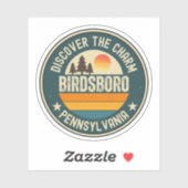 Birdsboro, Pennsylvania Aufkleber (Blatt)