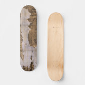 Birdseye Ansicht von San Francisco Kalifornien Skateboard (Vorderseite)