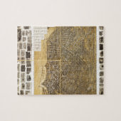 Birdseye Karte von Buffalo, New York (1900) Puzzle (Horizontal)