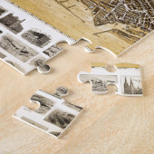 Birdseye Karte von Buffalo, New York (1900) Puzzle (Seite)