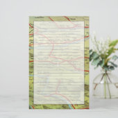 Birdseyes Ansicht-Große Ebenen Briefpapier (Stehend Vorderseite)