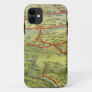 Birdseyes Ansicht-Große Ebenen iPhone 11 Hülle