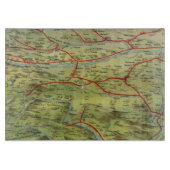 Birdseyes Ansicht-Große Ebenen Schneidebrett (Vorderseite)