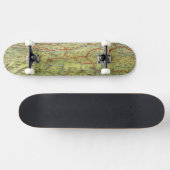 Birdseyes Ansicht-Große Ebenen Skateboard (Horizontal)
