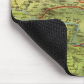 Birdseyes Blick auf die große Ebene Mousepad (Ecke)