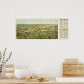 Birdseyes View Great Plains Poster (Küche)