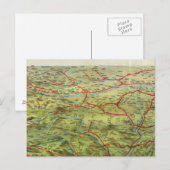 Birdseyes View Great Plains Postkarte (Vorne/Hinten)