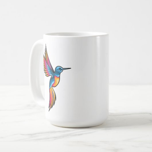 Birdshow mix colors kaffeetasse (Vorderseite Links)