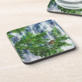 Birdsnest Falls Cork Untersetzer (Linke Seite)