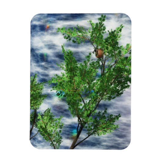 Birdsnest Falls Flexible Magnet (Vertikal)