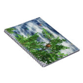 Birdsnest Falls Notebook Notizblock (Rechte Seite)