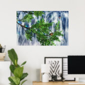 Birdsnest Falls Print Poster (Heimbüro)