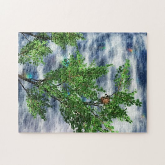 Birdsnest Falls Puzzle (Horizontal)