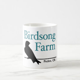 Birdsong-Bauernhof-Tasse - Schwalbe Kaffeetasse